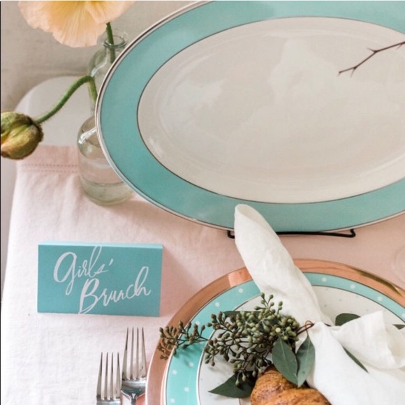 Kate Spade New York Sadie Street Dot Platter- NIB - Picture 5 of 8